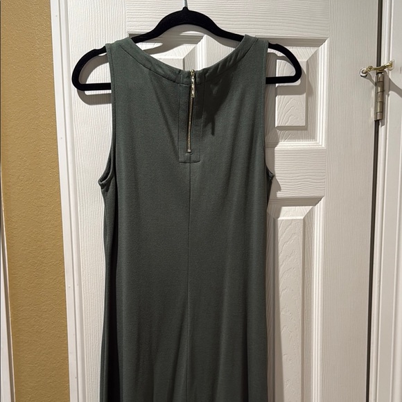 Sage Green Midi Sheath Dress size medium - Picture 2 of 3